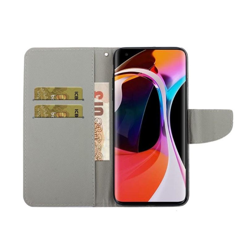 Lederhüllen Für Xiaomi Mi 10 / 10 Pro Gänseblümchen