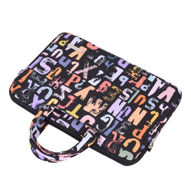 Laptoptasche Mit Mehrfarbigen Buchstaben