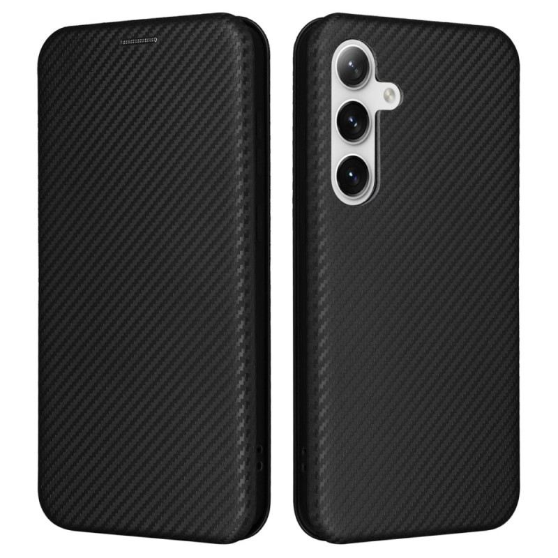 Flip Case Für Samsung Galaxy S24 5g Kohlefaser