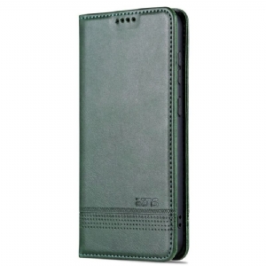 Flip Case Samsung Galaxy S24 5g Azns Ledereffekt