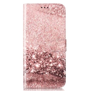 Lederhüllen Samsung Galaxy S24 5g Handyhülle Gold-rosé-marmor