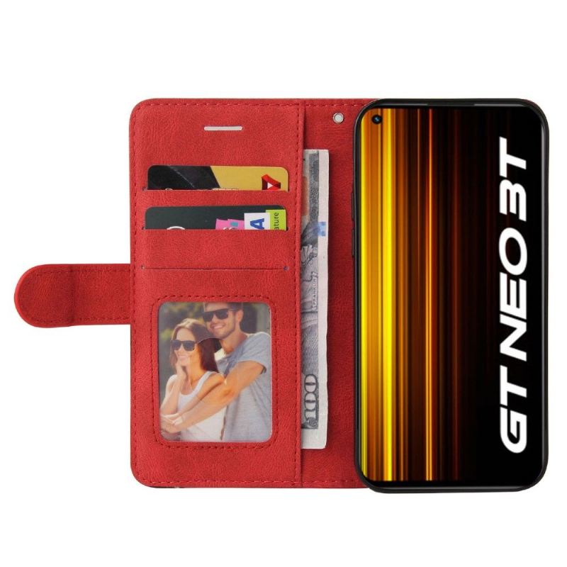 Flip Case Für Realme GT Neo 3T / Neo 2 Bicolor Künstlerisch