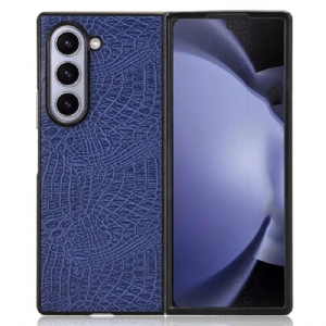 Hülle Für Samsung Galaxy Z Fold 6 Ledereffekt