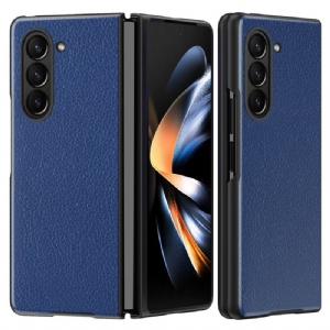 Hülle Samsung Galaxy Z Fold 6 Litschi-kunstleder