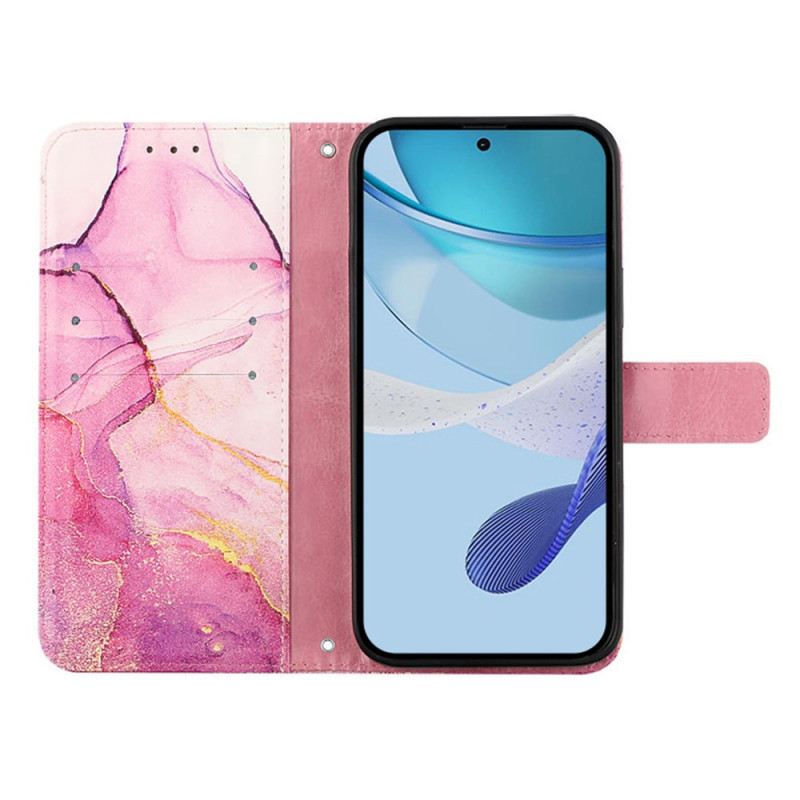 Lederhüllen Für Samsung Galaxy Z Fold 6 Marmorarmband