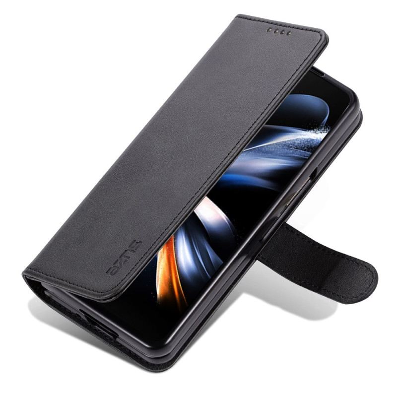 Lederhüllen Samsung Galaxy Z Fold 6 Azns-lederstil