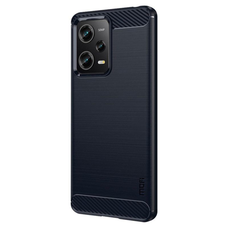 Hülle Für Xiaomi Redmi Note 12 Pro Mofi Gebürstete Kohlefaser