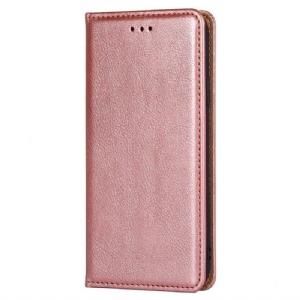 Schutzhülle Für Xiaomi Redmi Note 12 Pro Flip Case Nähte Aus Kunstleder