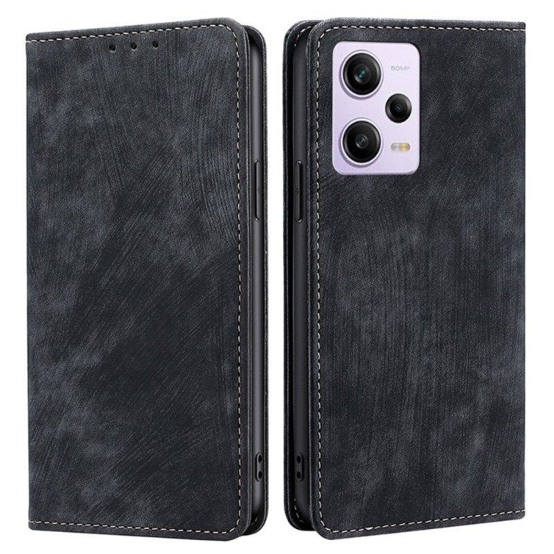 Schutzhülle Für Xiaomi Redmi Note 12 Pro Flip Case Rfid