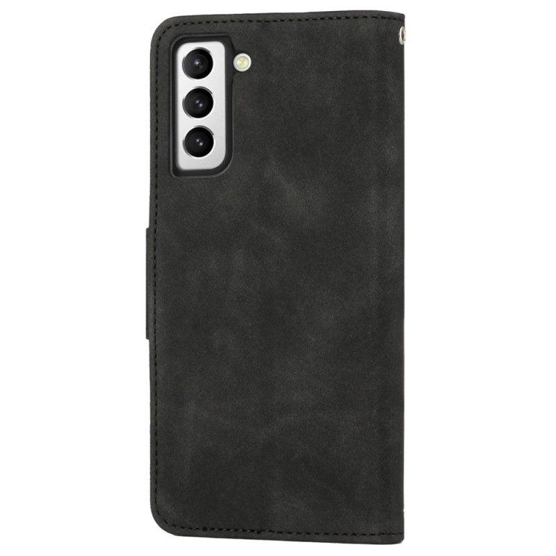 Flip Case Für Samsung Galaxy S23 5G Vintage-lederstil