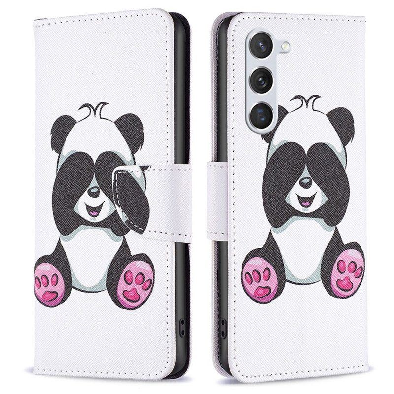 Lederhüllen Für Samsung Galaxy S23 5G Panda