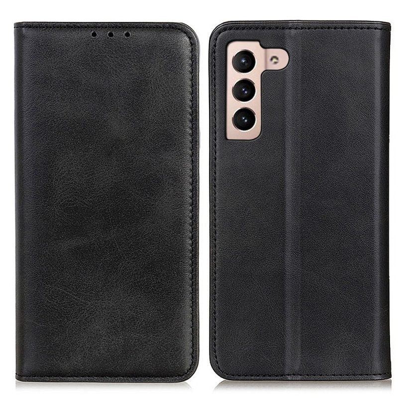 Schutzhülle Für Samsung Galaxy S23 5G Flip Case Spaltleder