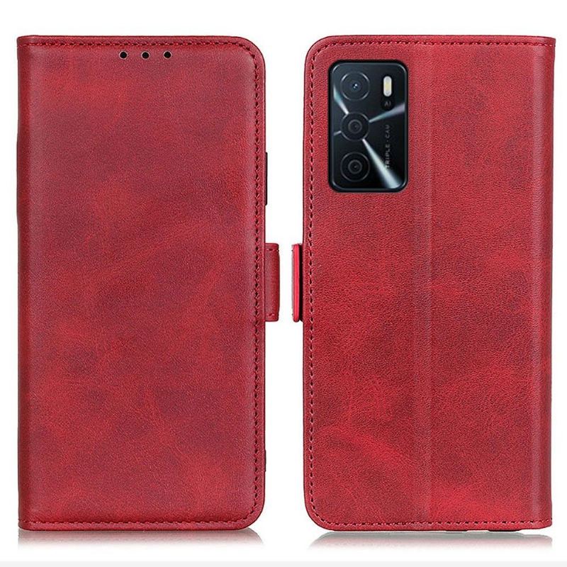 Case Für Oppo A16 / A16s Brieftasche Mattes Kunstleder