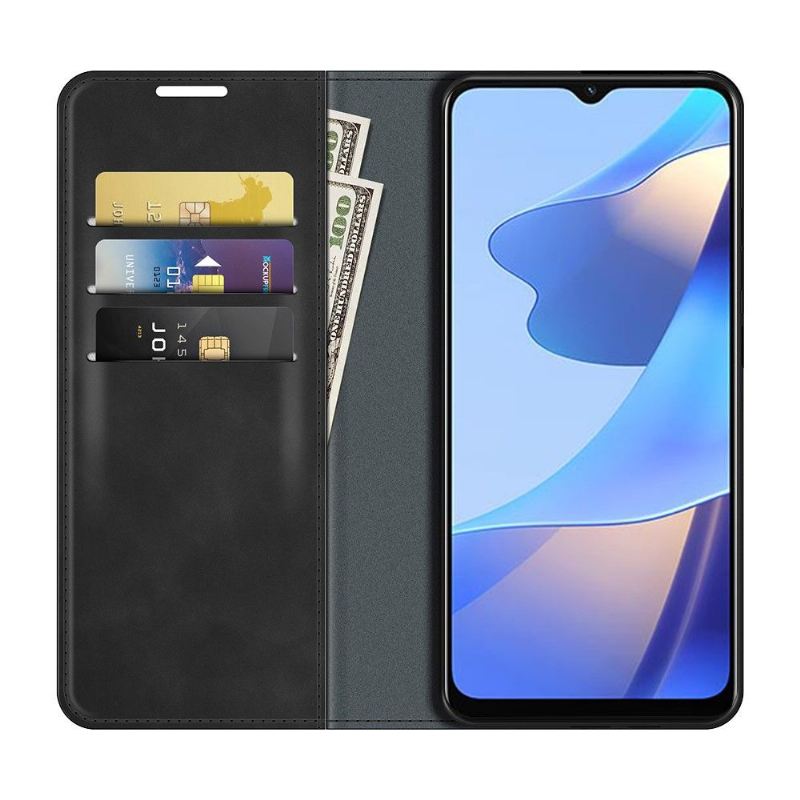 Case Für Oppo A16 / A16s Standfunktion Aus Kunstleder