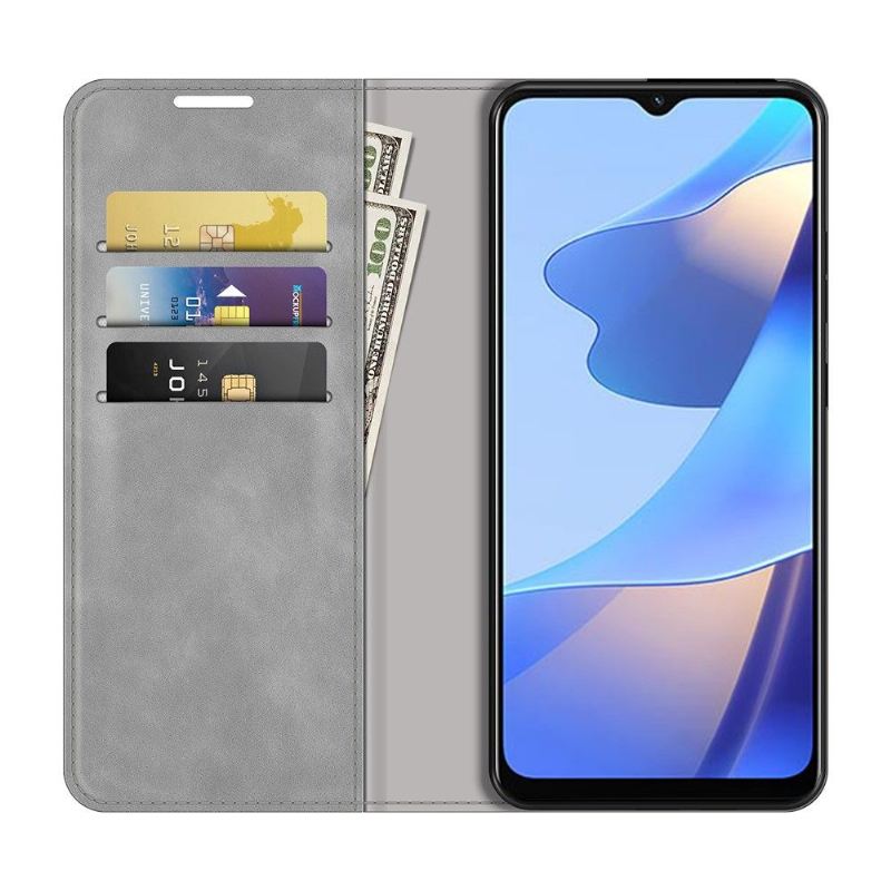 Case Für Oppo A16 / A16s Standfunktion Aus Kunstleder