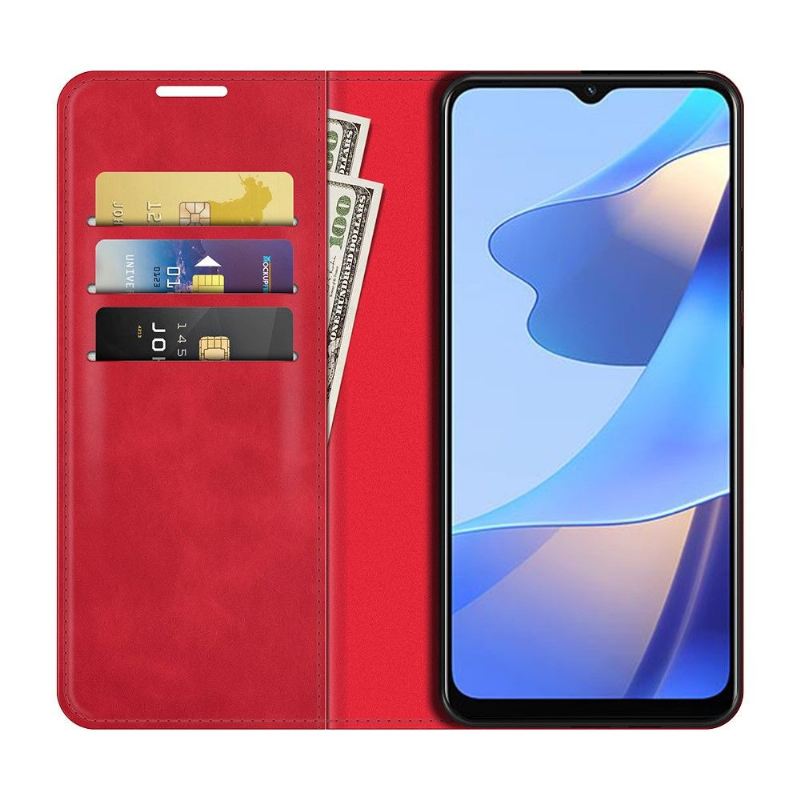 Case Für Oppo A16 / A16s Standfunktion Aus Kunstleder