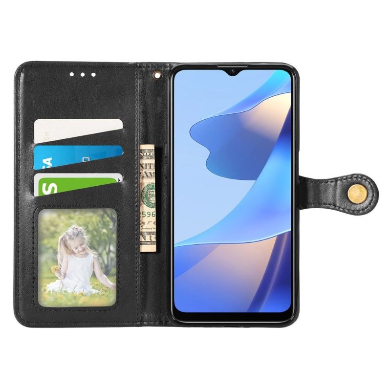 Flip Case Für Oppo A16 / A16s Indila Kartenetui Aus Kunstleder