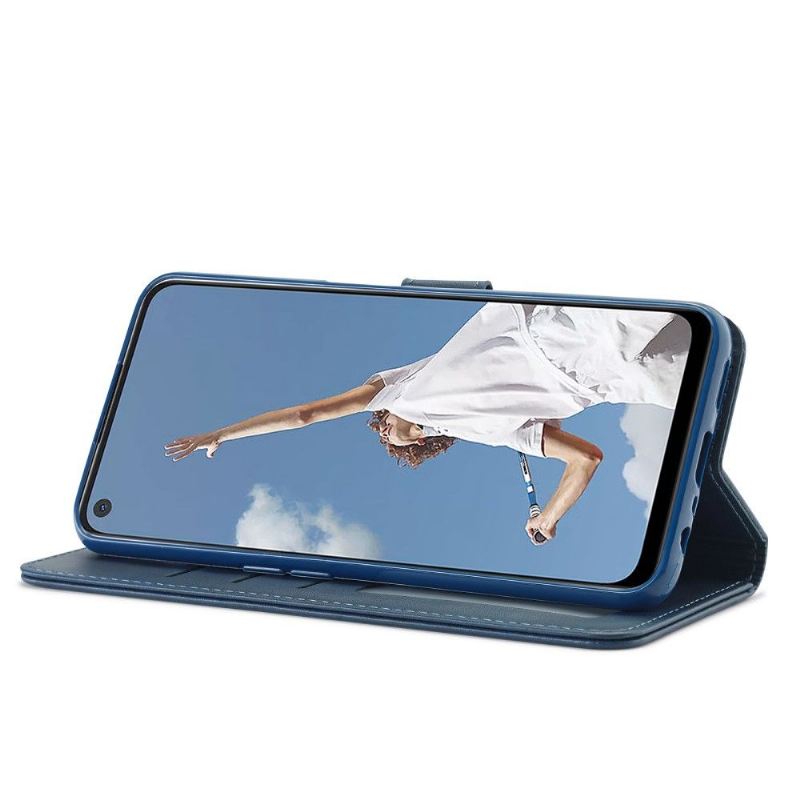 Flip Case Für Oppo A16 / A16s Ledereffekt Lc.imeeke