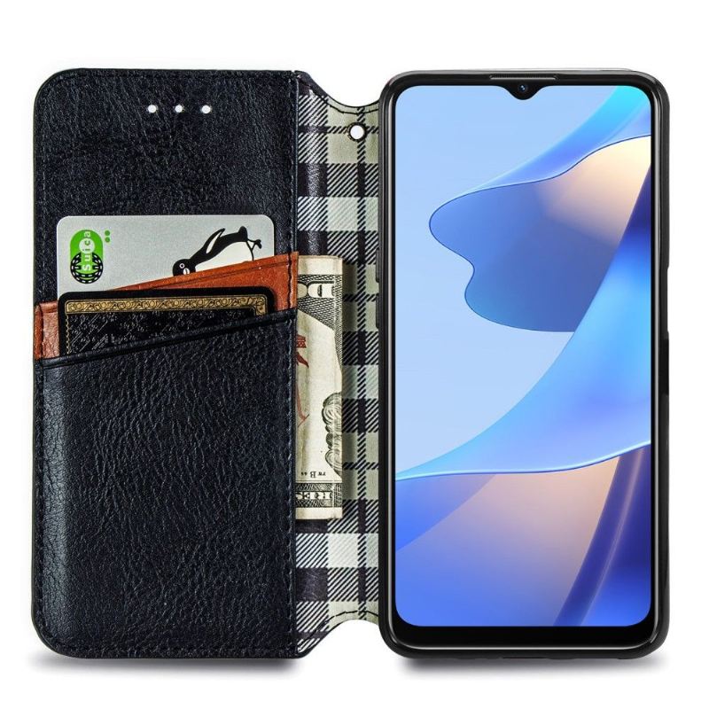 Lederhüllen Für Oppo A16 / A16s Kartenhalter Im Kub-design