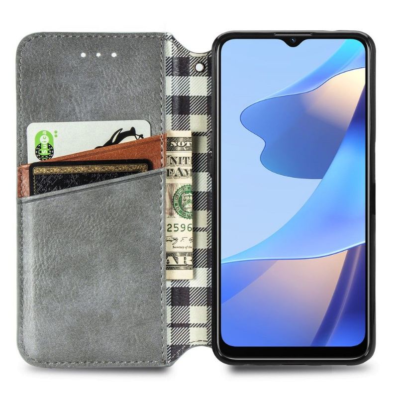 Lederhüllen Für Oppo A16 / A16s Kartenhalter Im Kub-design