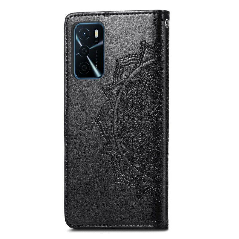 Lederhüllen Für Oppo A16 / A16s Mandala-mittelalter