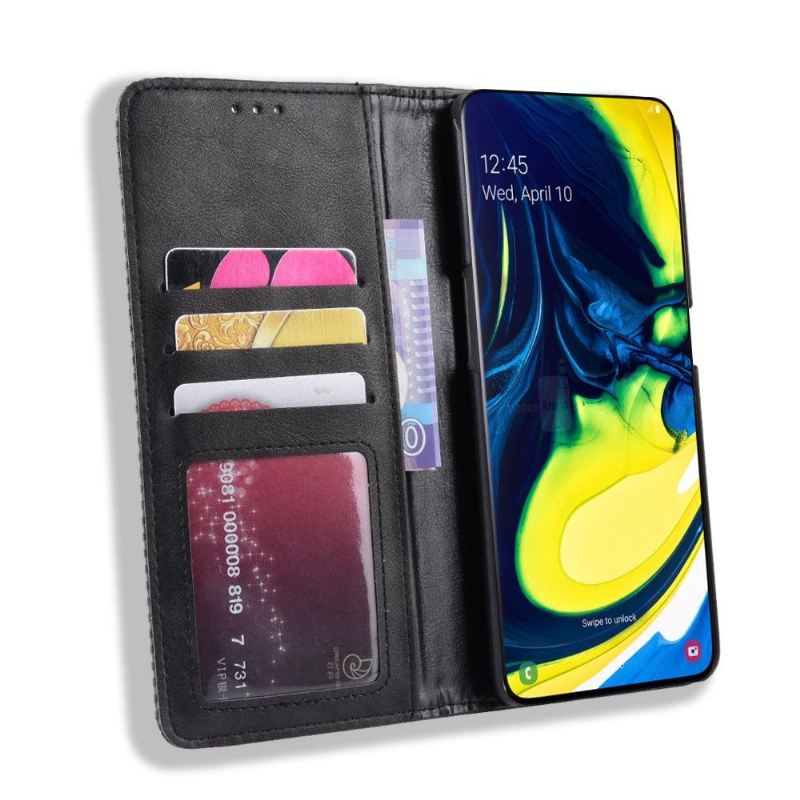 Case Für Samsung Galaxy A80 Schutzhülle Lederstil Le Cirénius