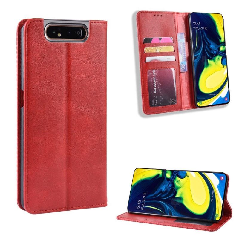 Case Für Samsung Galaxy A80 Schutzhülle Lederstil Le Cirénius