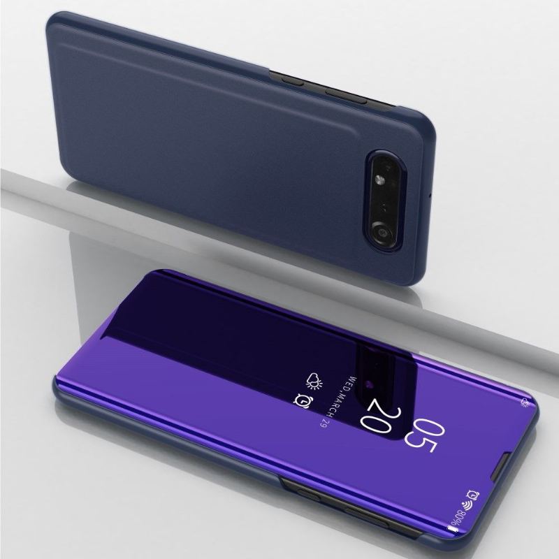 Hülle Für Samsung Galaxy A80 Flip Case Spiegeleffekt