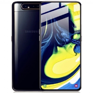 Samsung Galaxy A80 - Displayschutzfolie Aus Gehärtetem Glas In Voller Größe