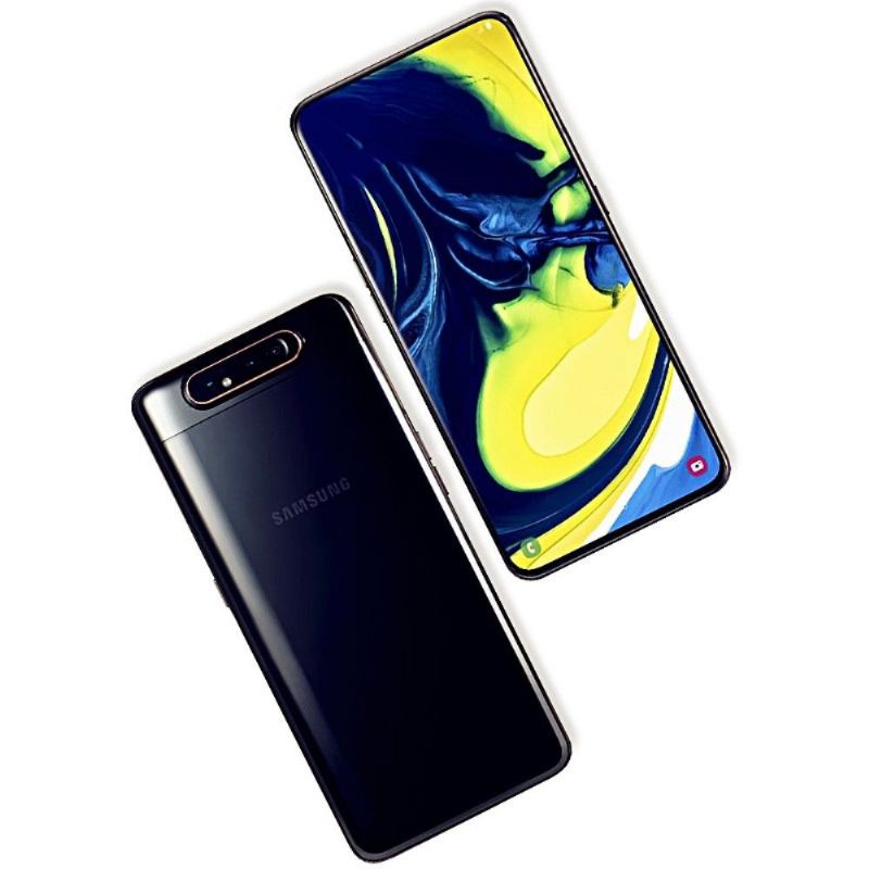 Samsung Galaxy A80 - Displayschutzfolie Aus Gehärtetem Glas In Voller Größe