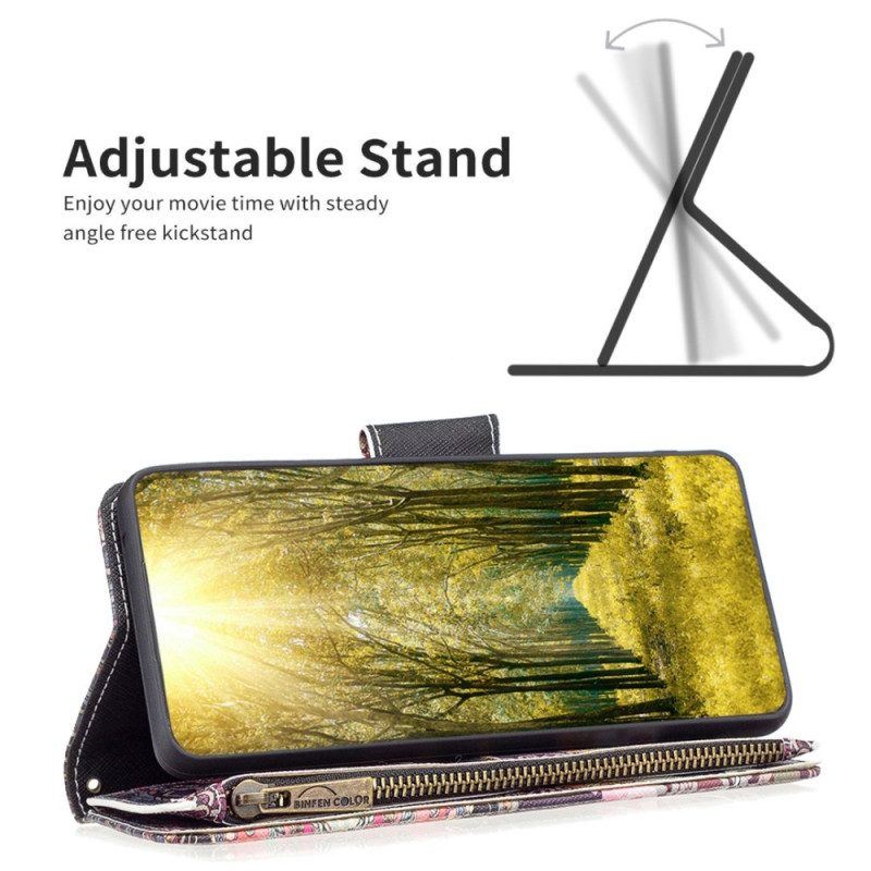 Flip Case Für Samsung Galaxy S23 Ultra 5G Brieftasche Elefanten-geldbörse