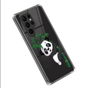 Handyhülle Für Samsung Galaxy S23 Ultra 5G Panda-bambus