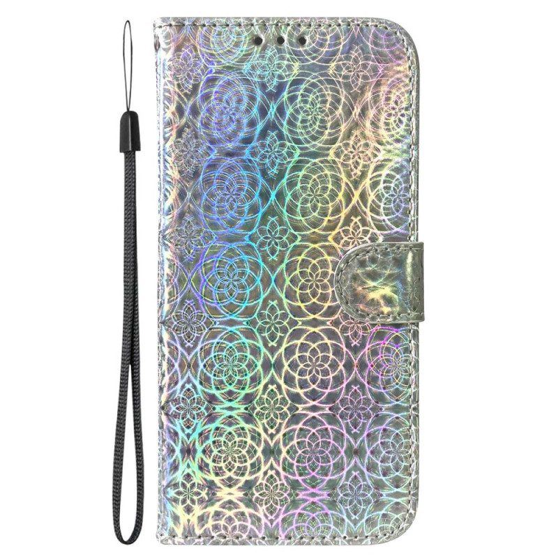 Lederhüllen Für Samsung Galaxy S23 Ultra 5G Disco-stil