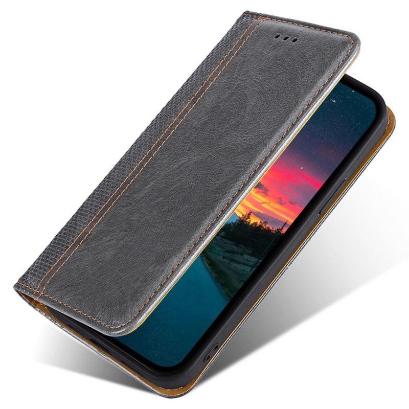 Schutzhülle Für Samsung Galaxy S23 Ultra 5G Flip Case Vintage-stil