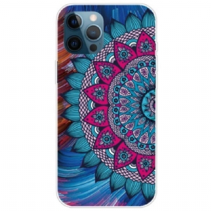 Hülle Für iPhone 14 Pro Max Buntes Mandala