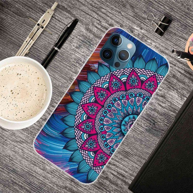 Hülle Für iPhone 14 Pro Max Buntes Mandala