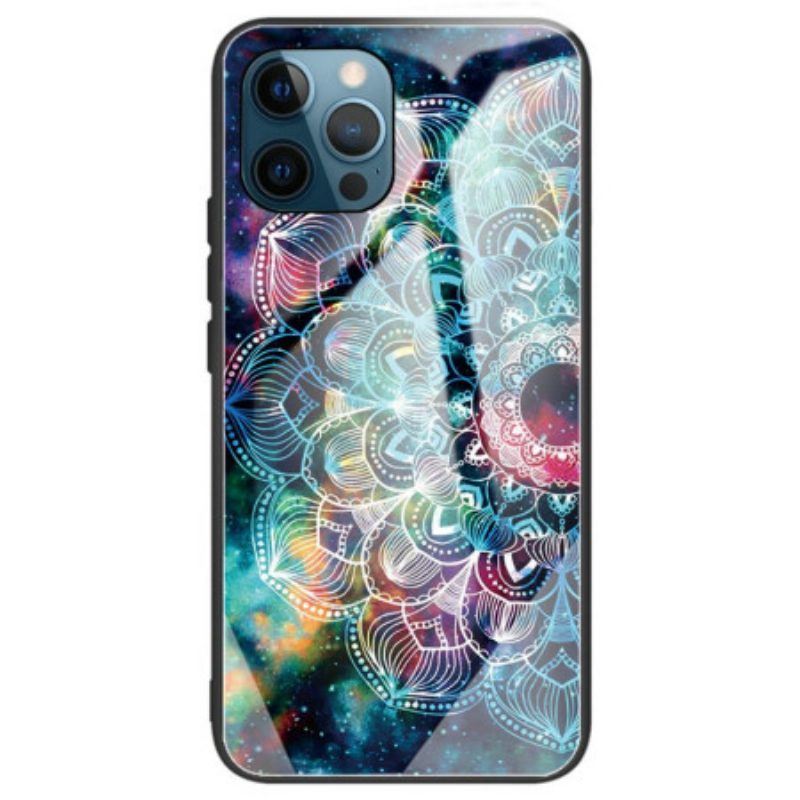 Hülle Für iPhone 14 Pro Max Mandala-gehärtetes Glas