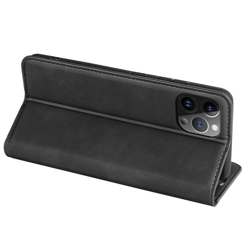 Schutzhülle Für iPhone 15 Pro Flip Case Klassisch