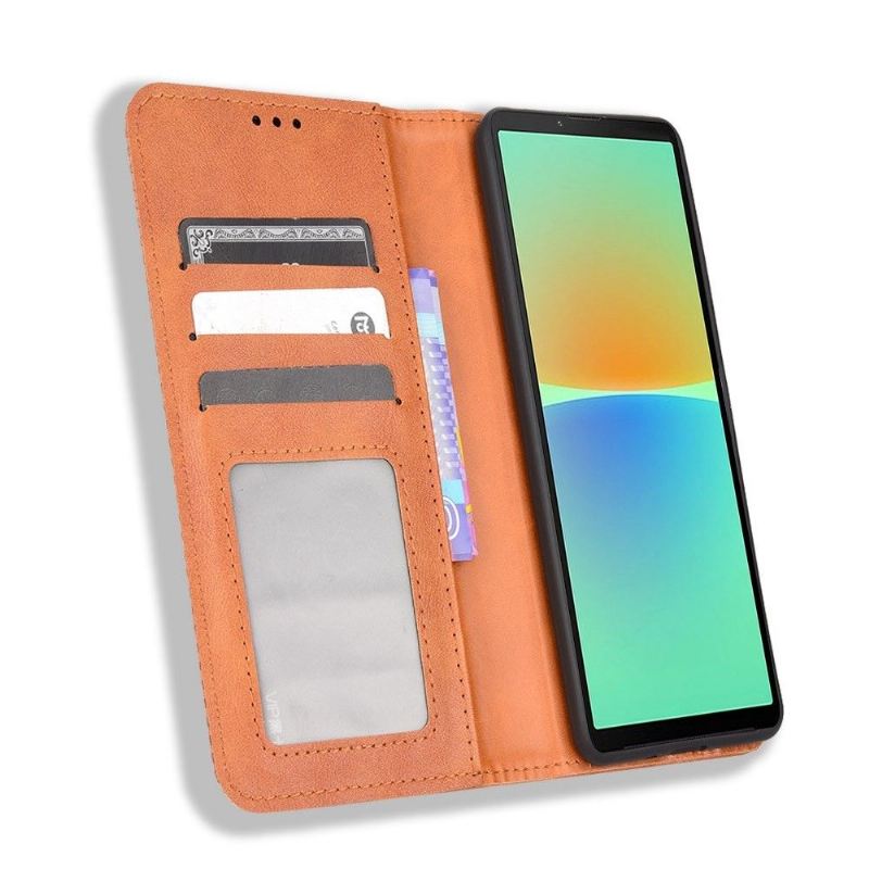 Case Für Sony Xperia 10 IV Der Lederstil Cirénius