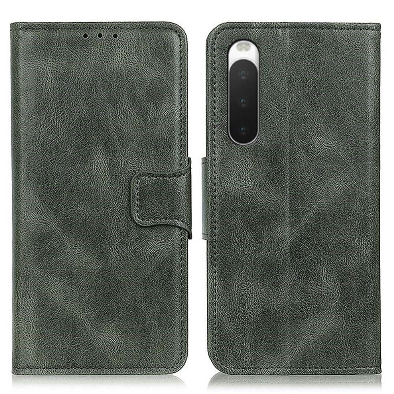 Flip Case Für Sony Xperia 10 IV Flip Case Folio Standfunktion Aus Kunstleder