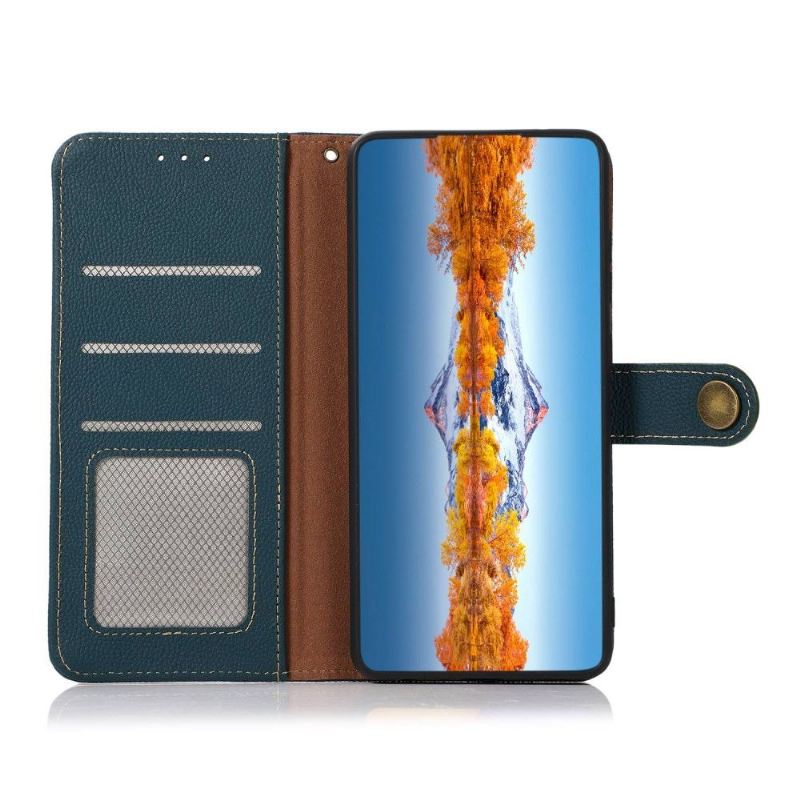 Flip Case Für Sony Xperia 10 IV Khazneh Klassisches Leder