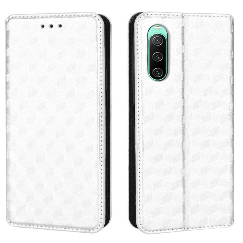 Flip Case Für Sony Xperia 10 IV Flip Case Konstruktionsgeometrie