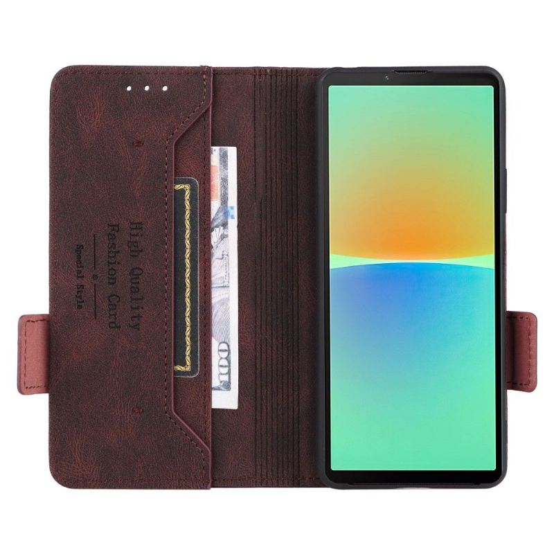 Flip Case Für Sony Xperia 10 IV Liliane Im Retro-stil