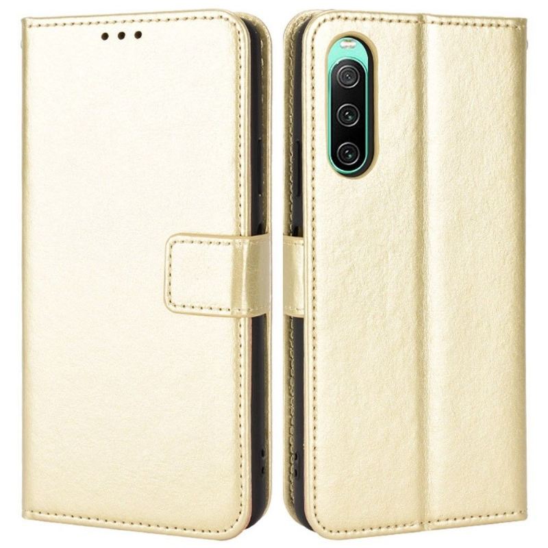 Lederhüllen Für Sony Xperia 10 IV Wallet-flip