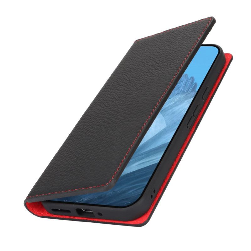 Flip Case Google Pixel 9 Pro Litschi-textur Mit Schultergurt