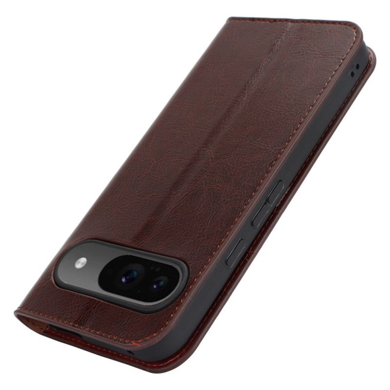 Flip Case Google Pixel 9 Pro Spaltleder