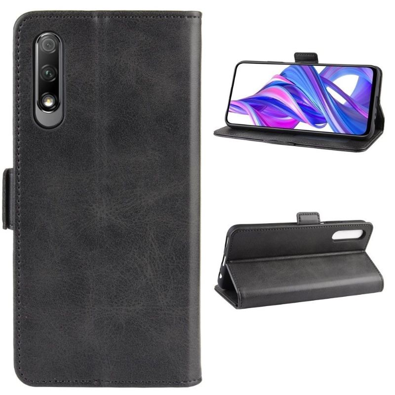 Flip Case Für Honor 9X Pro Brieftasche Matter Kunstlederbezug