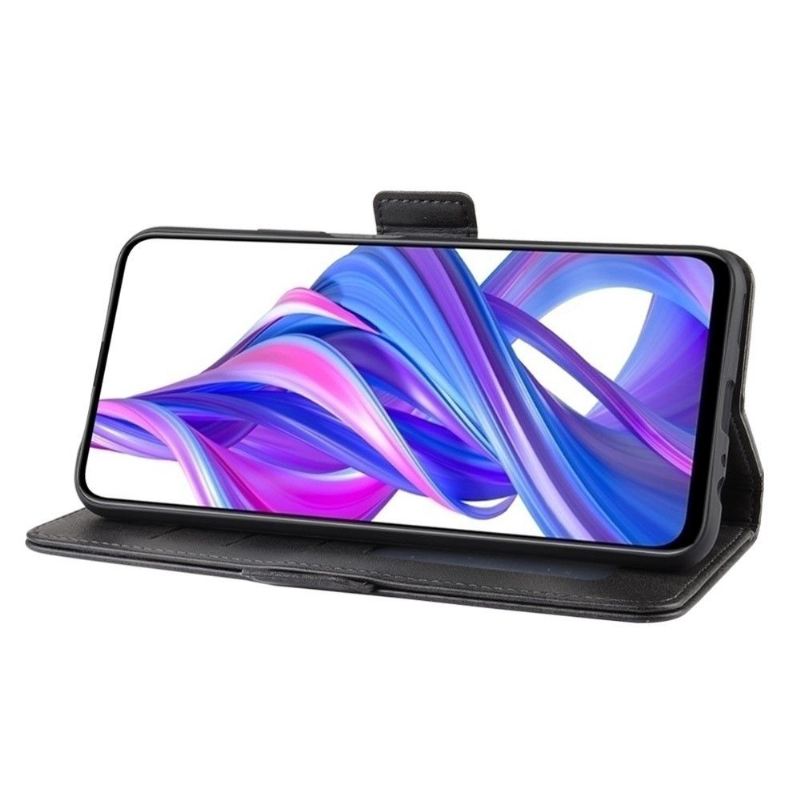 Flip Case Für Honor 9X Pro Brieftasche Matter Kunstlederbezug