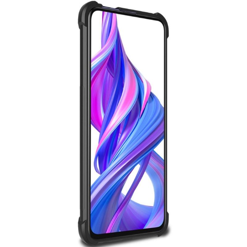 Hülle Für Honor 9X Pro Anti-Sturz Klassenschutz – Metallic-schwarz