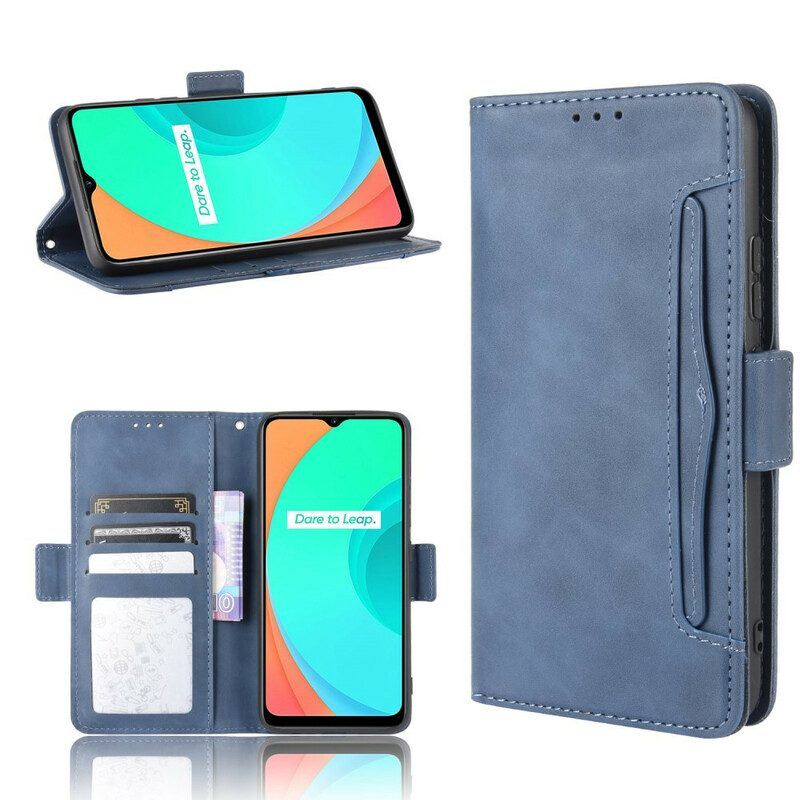 Flip Case Für Realme C11 Multi-card Premier Class